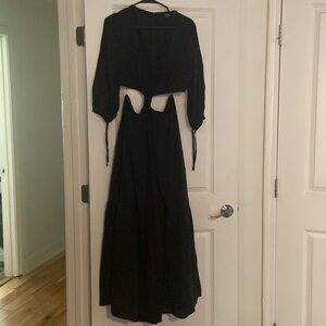 Vici black cut out dress
